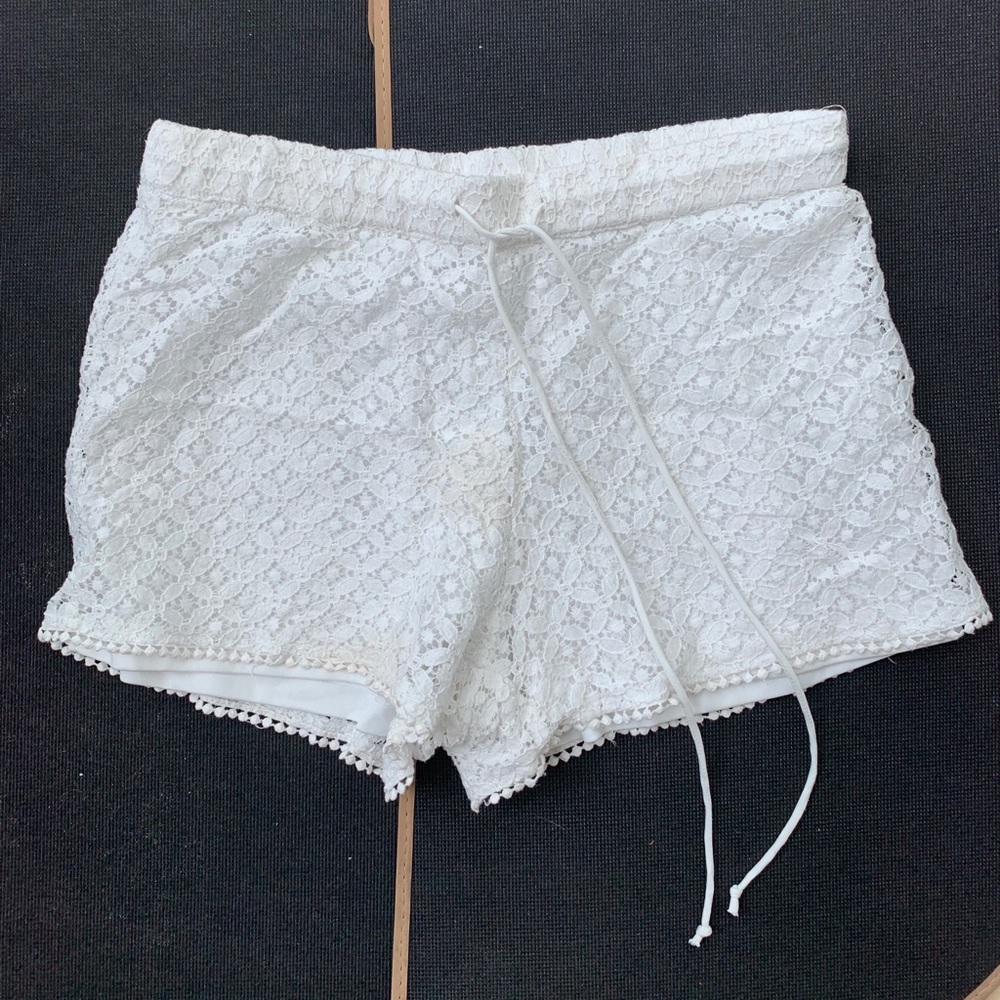 White shorts